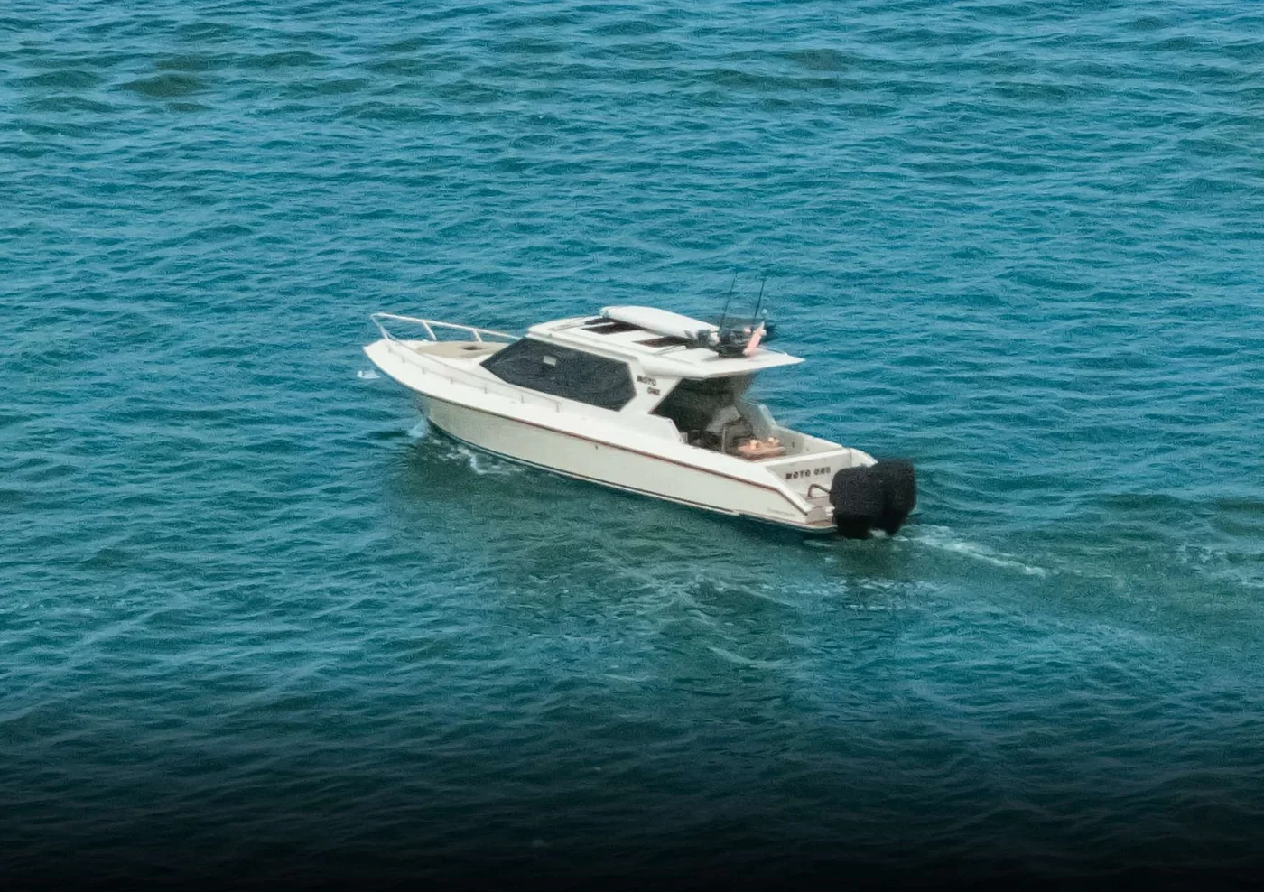 Moyo One motor yacht on the water