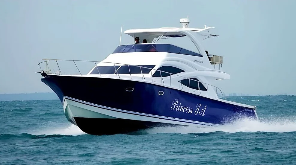 Princess TA - Marathon yacht exterior on the water